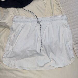 White Athleta Athletic Skort
